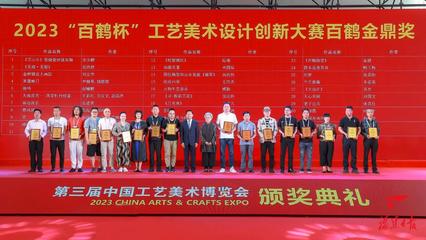 福建工藝美術(shù)閃耀中國(guó)博覽會(huì)，12件作品斬獲‘金鼎獎(jiǎng)’龍頭風(fēng)采